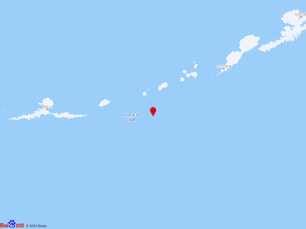 福克斯群岛[阿留申群岛]发生5.7级地震