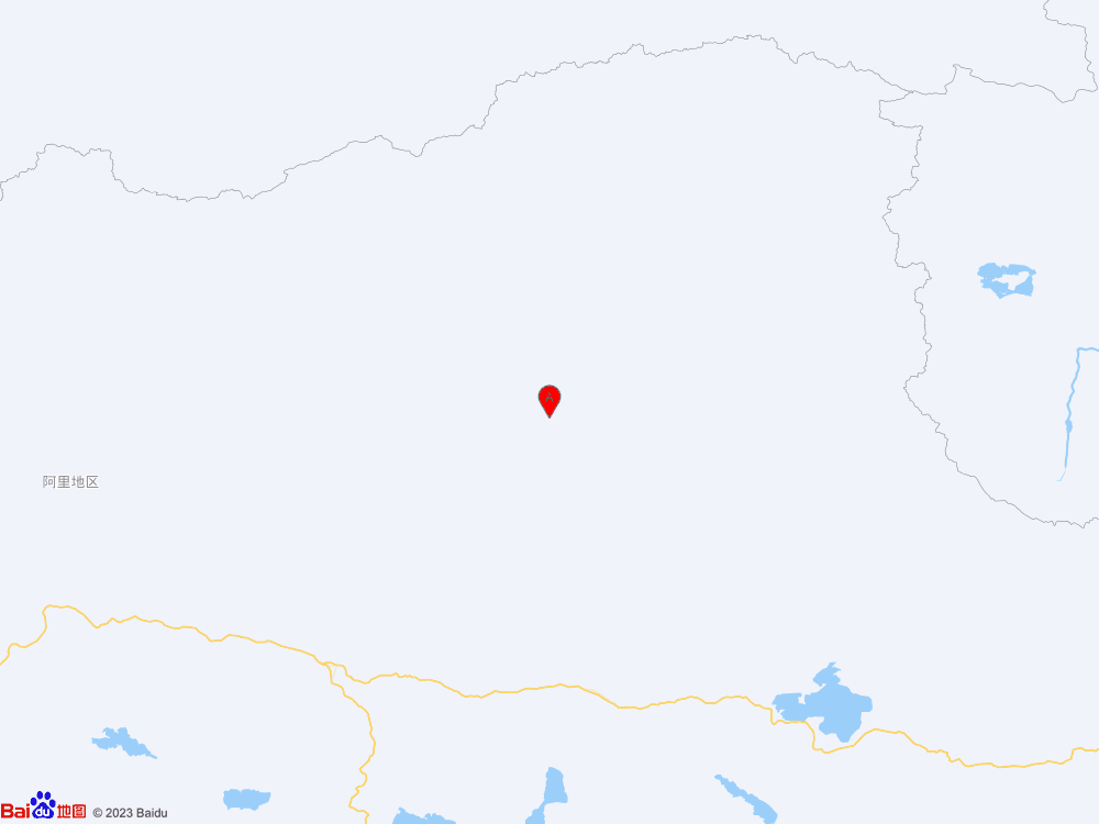 西藏那曲市尼玛县发生3.2级地震