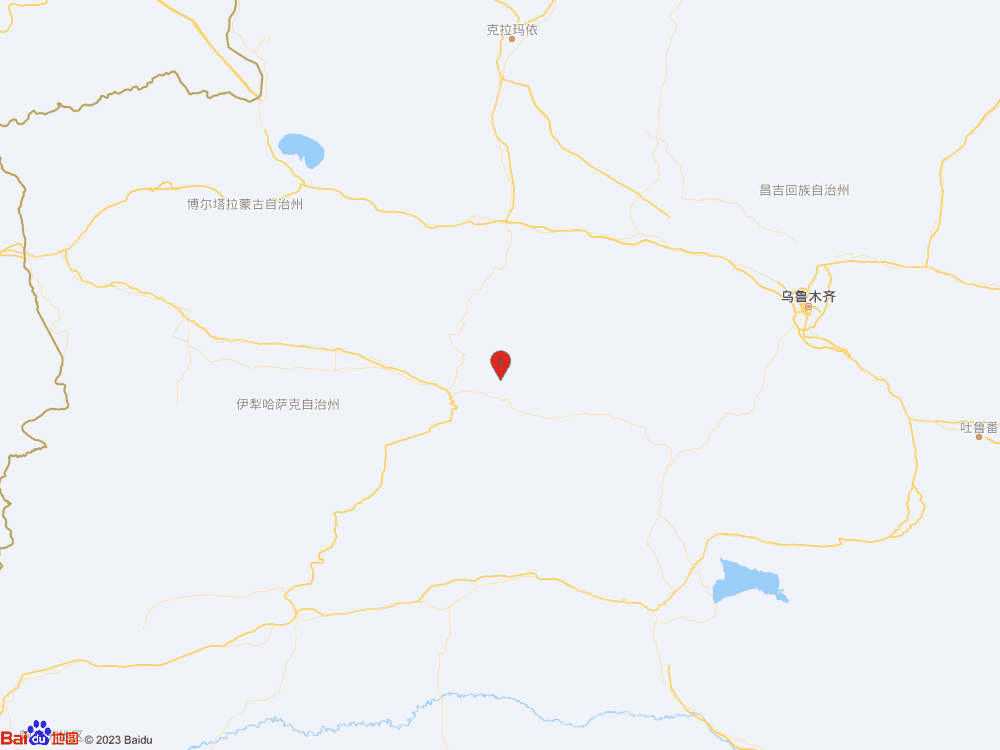 新疆巴音郭楞州和静县发生4.7级地震