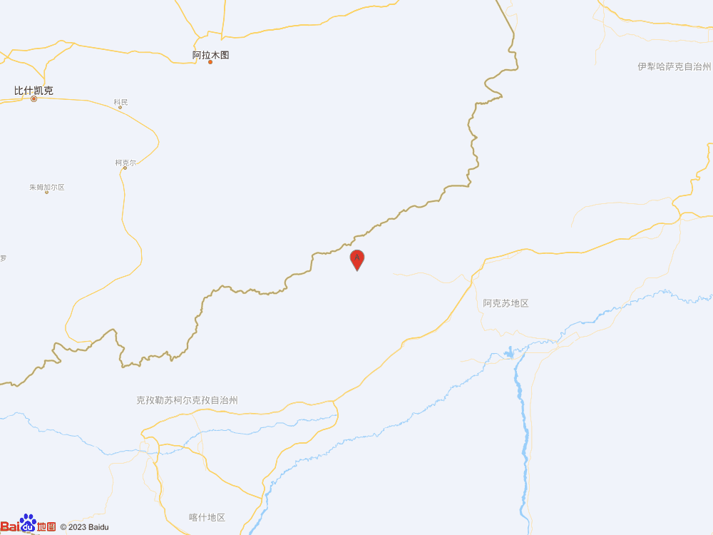 新疆阿克苏地区乌什县（北纬41.26度，东经78.74度）发生3.2级地震