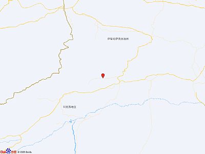 新疆阿克苏地区拜城县发生3.7级地震