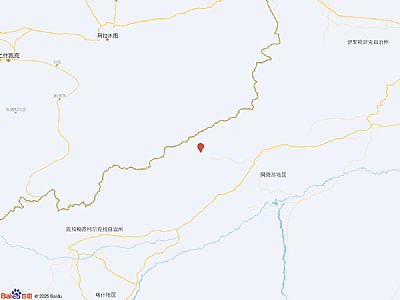北京时间2时31分新疆阿克苏地区乌什县发生3.3级地震
