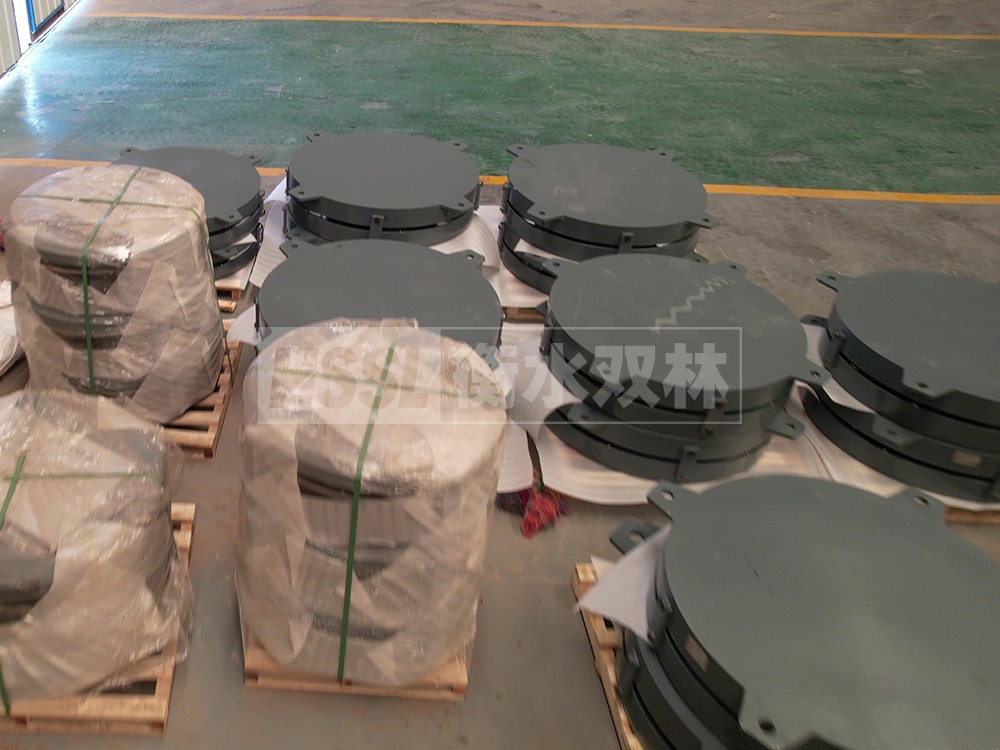 建筑圆形高阻尼隔震橡胶支座厂家
